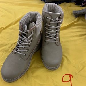 Alpine Stone colored boots